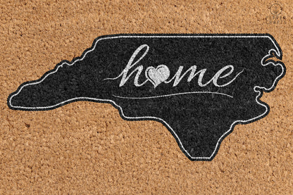 Pepper Crafts North Carolina Coir Doormat – Stylish & Durable Welcome Mat for State Pride (30" x 18") - peppercrafts