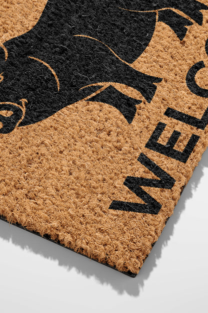 Pepper Crafts Pig Coir Doormat – Stylish & Durable Welcome Mat for Animal Lovers (30" x 18") - peppercrafts