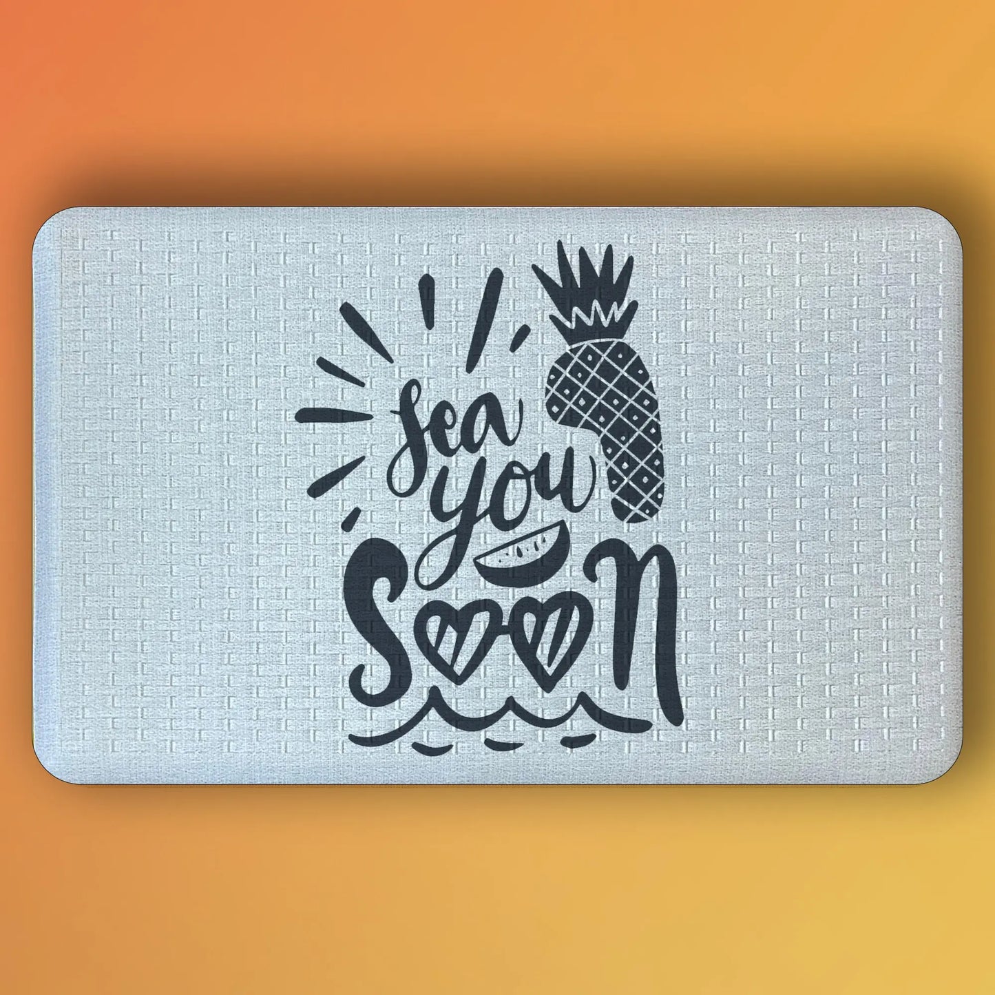 Sea You Soon – Cushion Comfort Doormat 🌊 - peppercrafts