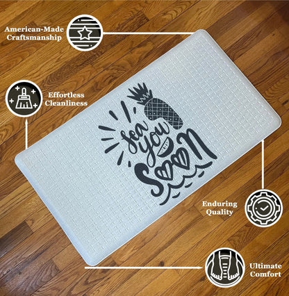 Sea You Soon – Cushion Comfort Doormat 🌊 - peppercrafts