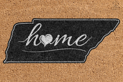 Pepper Crafts Tennessee Coir Doormat – Stylish & Durable Welcome Mat for State Pride (30" x 18") - peppercrafts