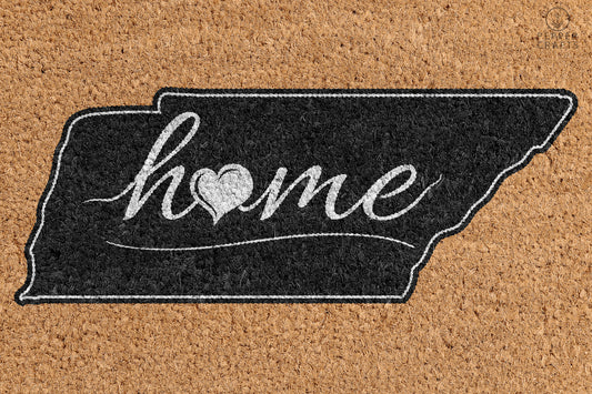 Pepper Crafts Tennessee Coir Doormat – Stylish & Durable Welcome Mat for State Pride (30" x 18") - peppercrafts
