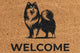 Pepper Crafts Alaskan Malamute Coir Doormat – Stylish & Durable Welcome Mat for Dog Lovers (30" x 18") - peppercrafts