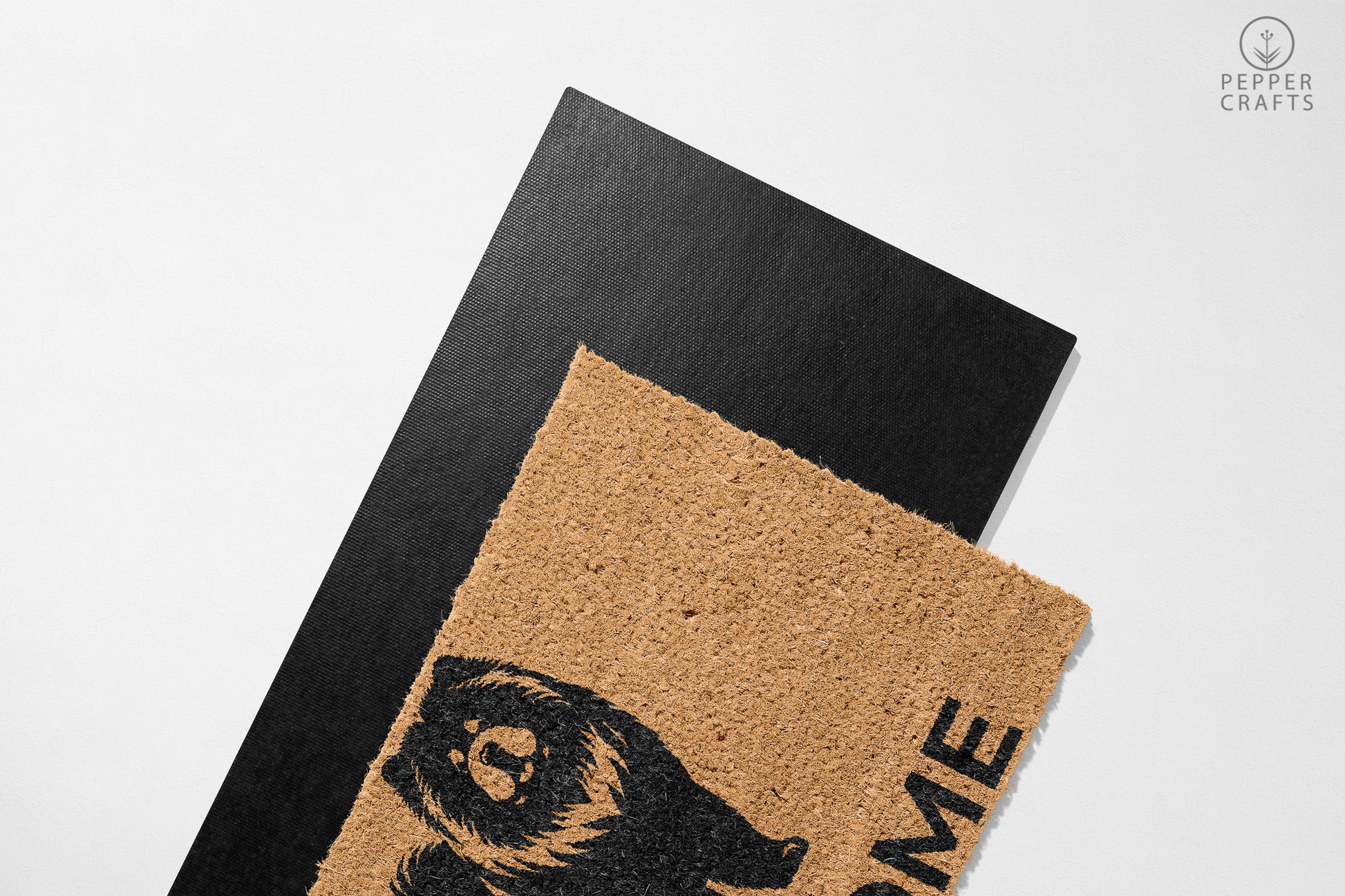 Pepper Crafts Chow Chow Coir Doormat – Stylish & Durable Welcome Mat for Dog Lovers (30" x 18") - peppercrafts