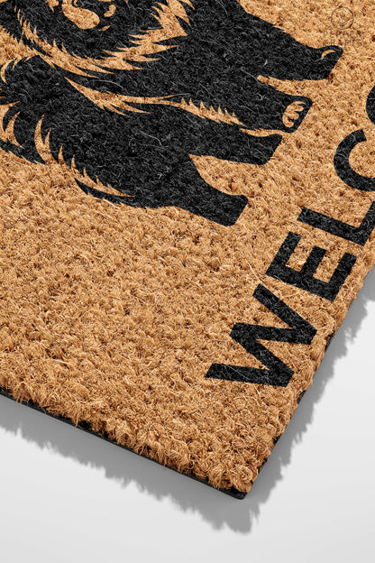Pepper Crafts Chow Chow Coir Doormat – Stylish & Durable Welcome Mat for Dog Lovers (30" x 18") - peppercrafts