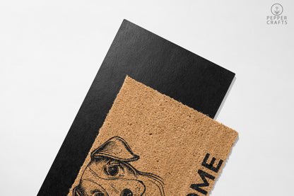 Pepper Crafts Jack Russel Coir Doormat – Stylish & Durable Welcome Mat for Dog Lovers (30" x 18") - peppercrafts