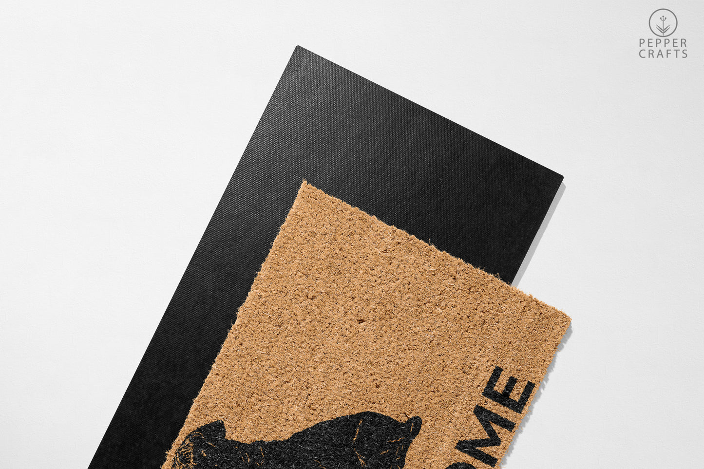 Pepper Crafts Labrador Coir Doormat – Stylish & Durable Welcome Mat for Dog Lovers (30" x 18") - peppercrafts