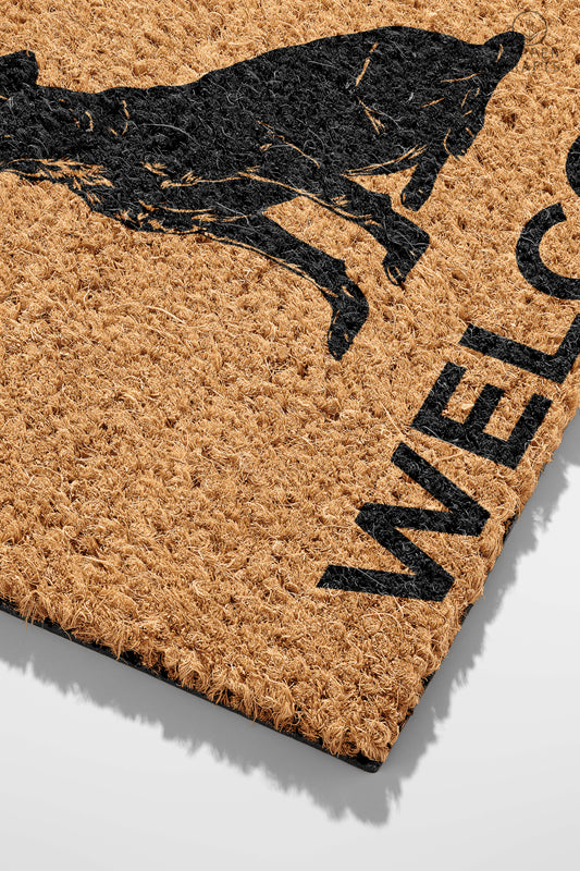 Pepper Crafts Labrador Coir Doormat – Stylish & Durable Welcome Mat for Dog Lovers (30" x 18") - peppercrafts