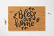 🌿 Bless Our Home – Faith-Filled Entryway Mat - peppercrafts