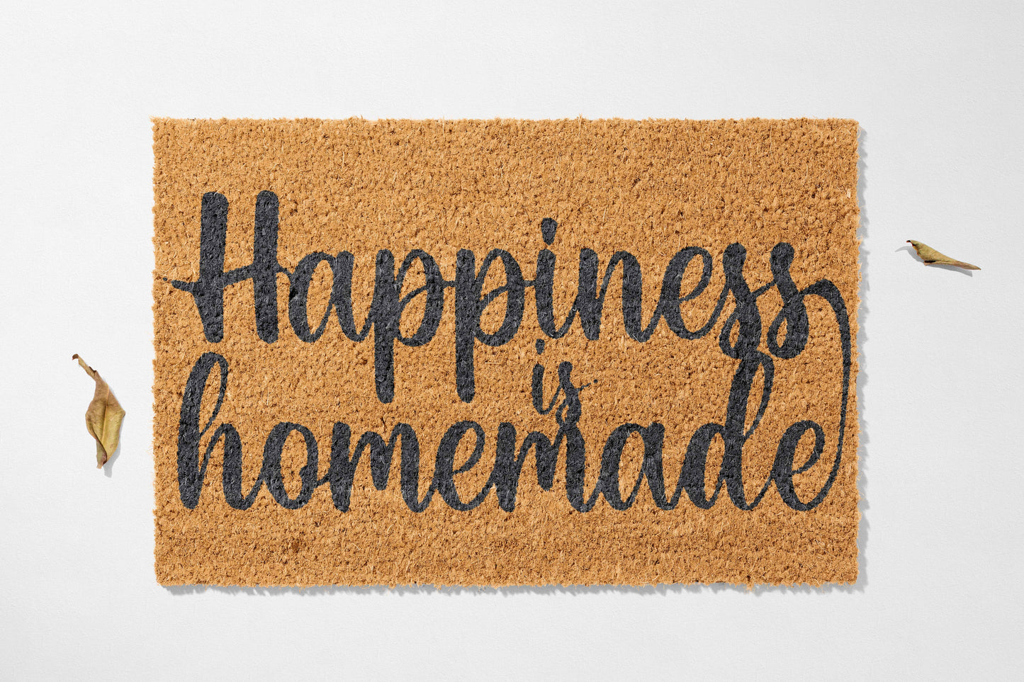 🏡 Happiness Is Homemade – Heartfelt Welcome Mat - peppercrafts