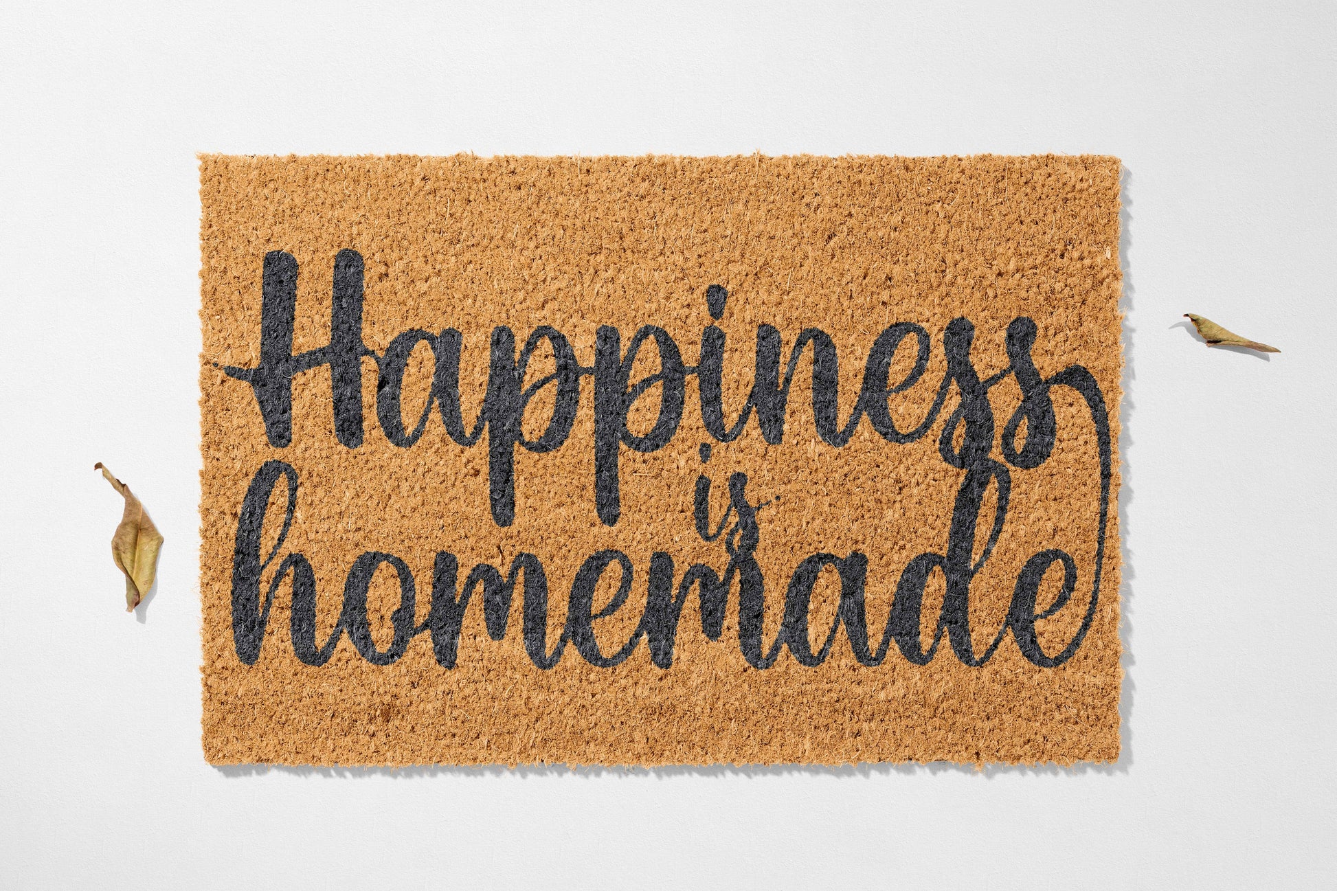 🏡 Happiness Is Homemade – Heartfelt Welcome Mat - peppercrafts