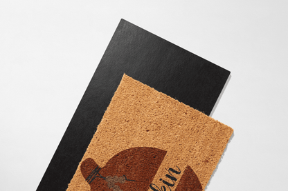 🧡 Hello Pumpkin – Autumn Harvest Coir Mat - peppercrafts