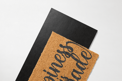 🏡 Happiness Is Homemade – Heartfelt Welcome Mat - peppercrafts