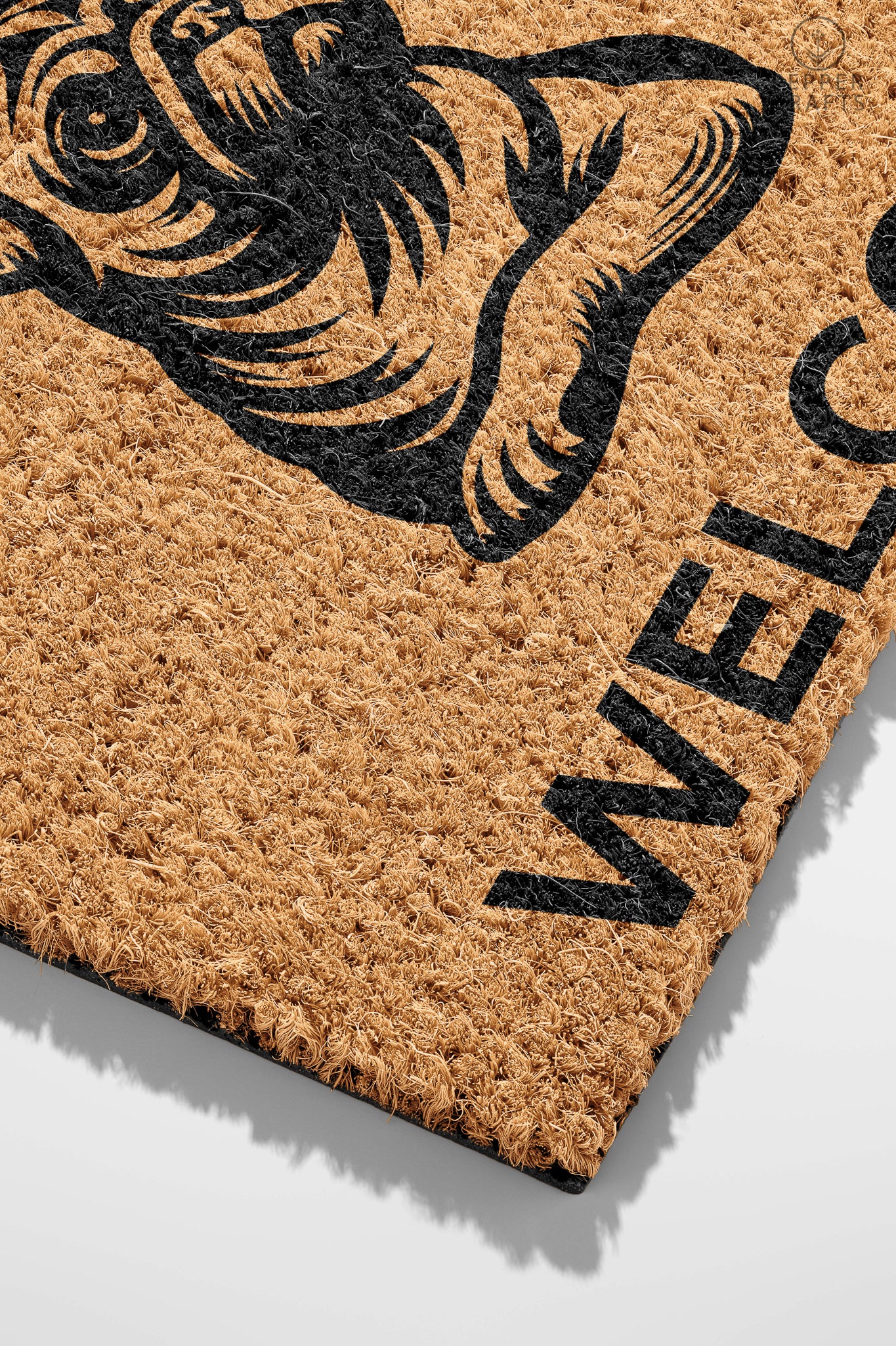 Pepper Crafts Pug Coir Doormat – Stylish & Durable Welcome Mat for Dog Lovers (30" x 18") - peppercrafts