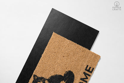 Pepper Crafts Ragdoll Cat Coir Doormat – Stylish & Durable Welcome Mat for Cat Lovers (30" x 18") - peppercrafts